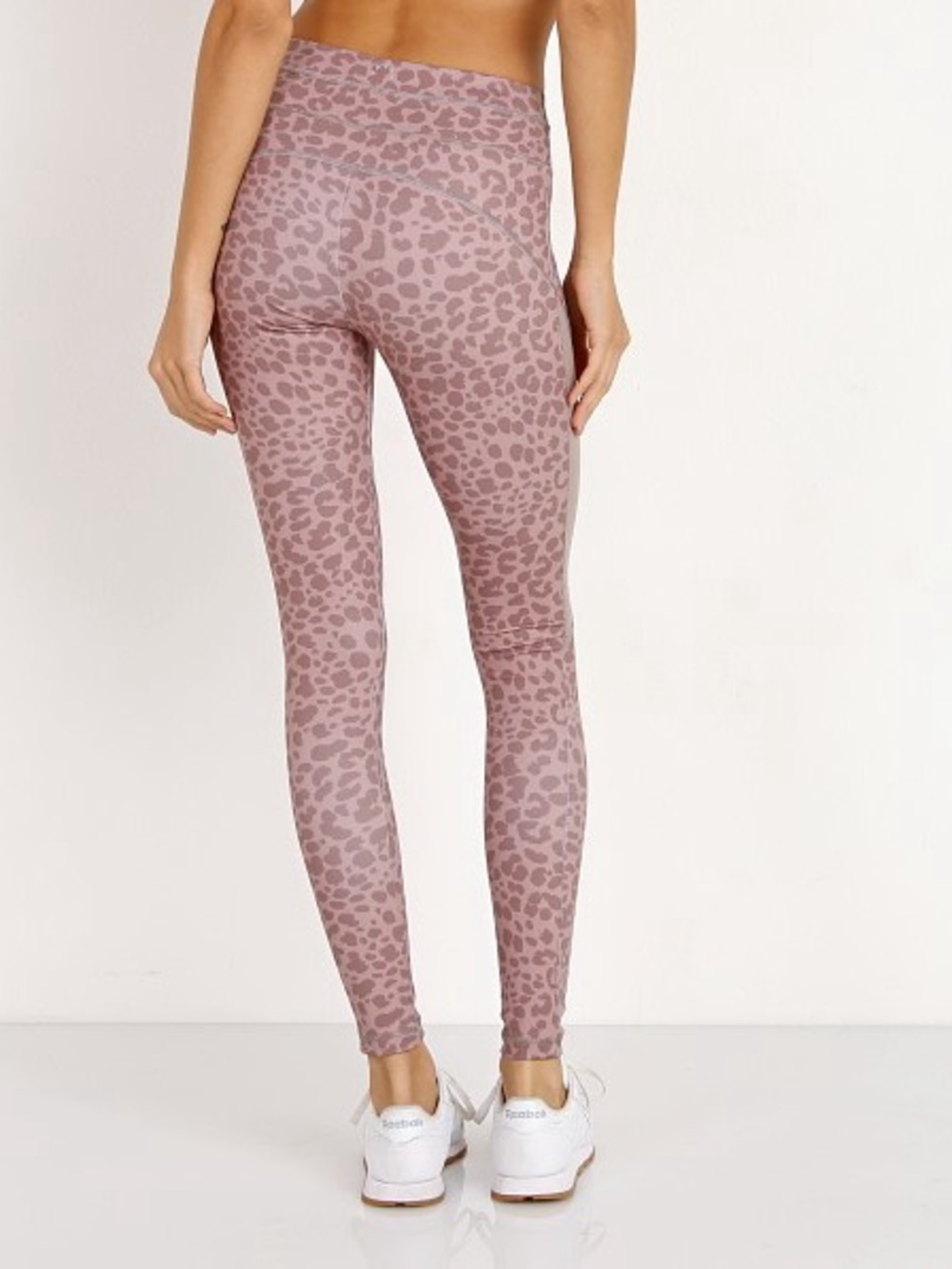 Varley legging in blush leopard